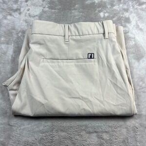 Johnnie-O Men's 40 Mulligan Performance Golf Shorts Stone Beige JMSH2260